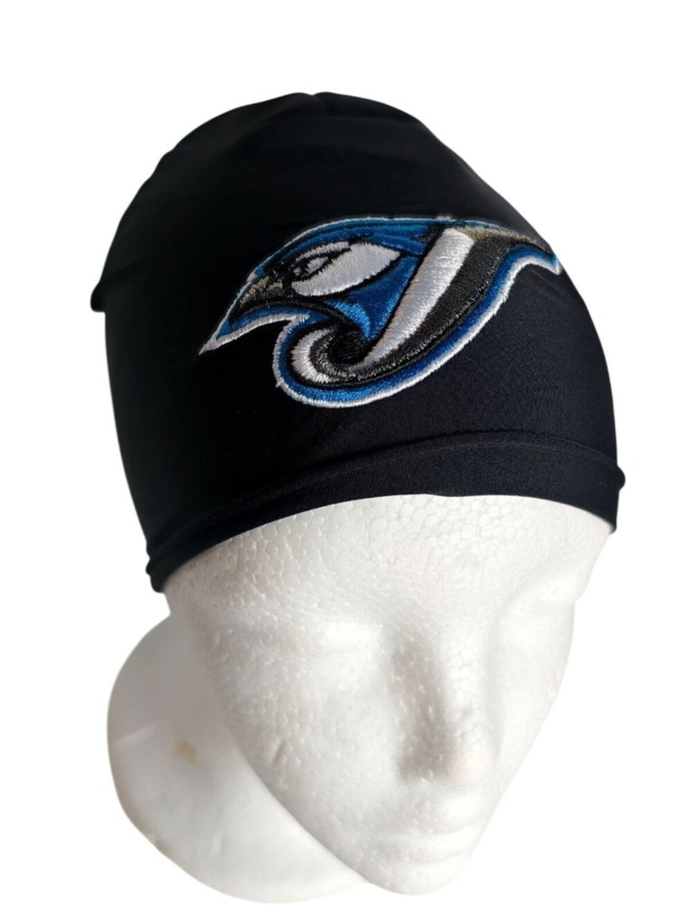 New Era Cap Toronto Blue Jays MLB Black Beanie Cap Stretch Fit Logo OS